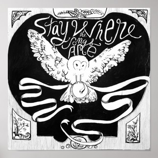 Where the songs are poster (Front)