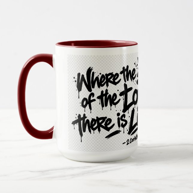 Where the spirit is  mug (Left)
