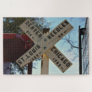 Where the Tracks Lead Jigsaw Puzzle