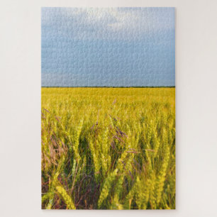 Where the Wheat Dances with the Wind - Wild Nature Jigsaw Puzzle