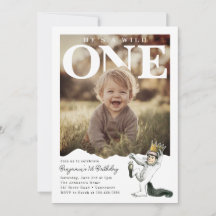 Where the Wild Things Are 1st Birthday Photo