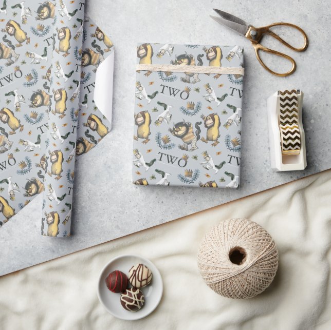 Where the Wild Things Are 2nd Birthday Wrapping Paper (Crafts)