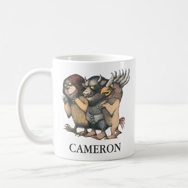 Where the Wild Things Are | Add Your Name Coffee Mug (Left)