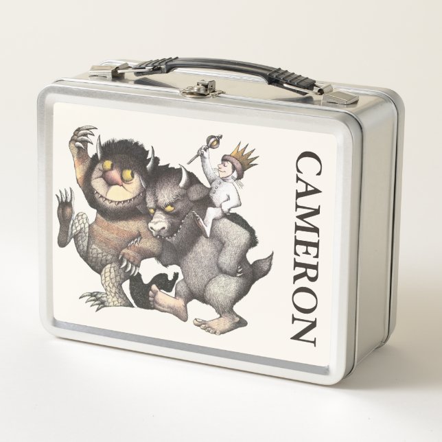Where the Wild Things Are | Add Your Name Metal Lunch Box (Front)
