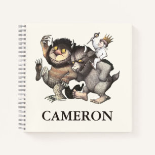 Where the Wild Things Are Add Your Name Notebook