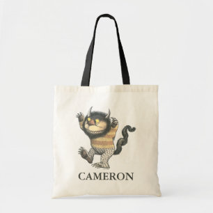Where the Wild Things Are Add Your Name Tote Bag