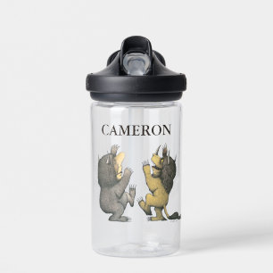 Where the Wild Things Are Add Your Name Water Bottle