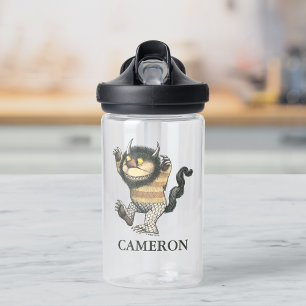 Where the Wild Things Are   Add Your Name Water Bottle