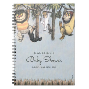 Where the Wild Things Are Baby Shower Notebook