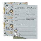 Where the Wild Things Are Baby Shower Predictions