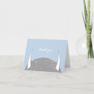 Where the Wild Things Are Birthday Thank You Card