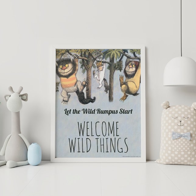 Where the Wild Things Are - Birthday Welcome Poster (Creator Uploaded)