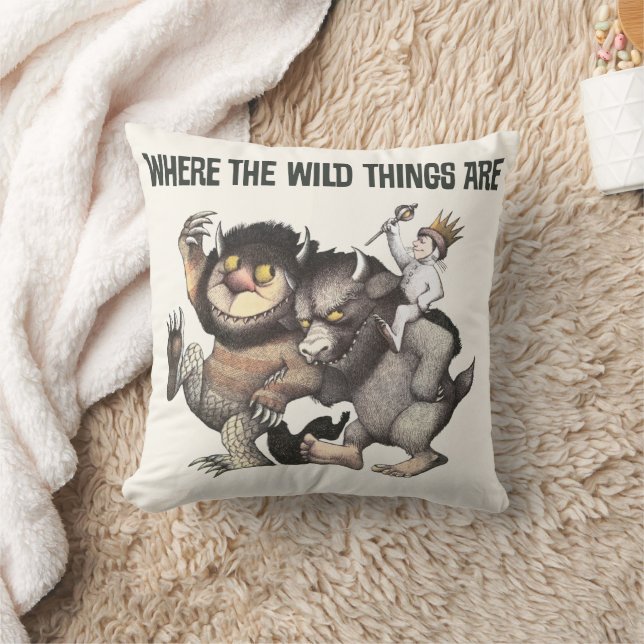 Where the Wild Things Are Characters Cushion (Blanket)