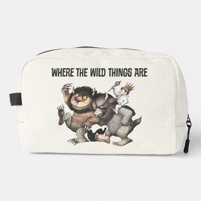 Where the Wild Things Are Characters Dopp Kit (Front)