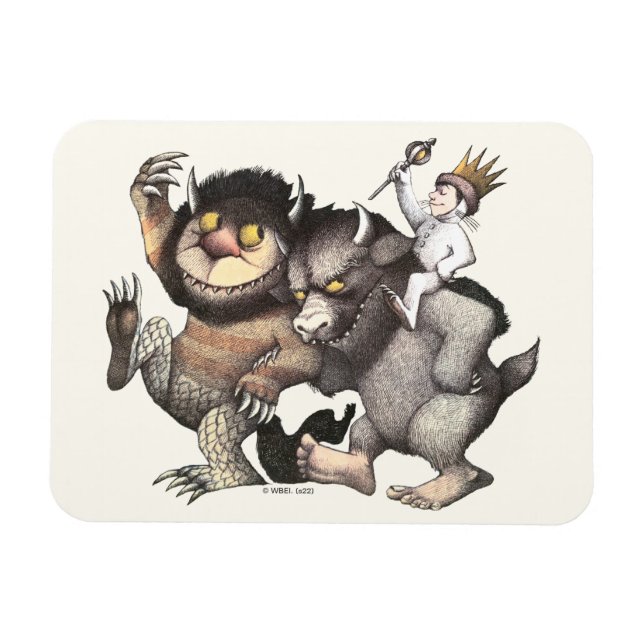 Where the Wild Things Are Characters Magnet (Horizontal)