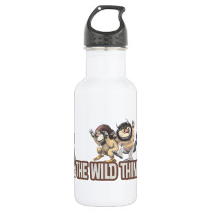Where the Wild Things Are Characters on Logo 532 Ml Water Bottle