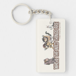 Where the Wild Things Are Characters on Logo Key Ring