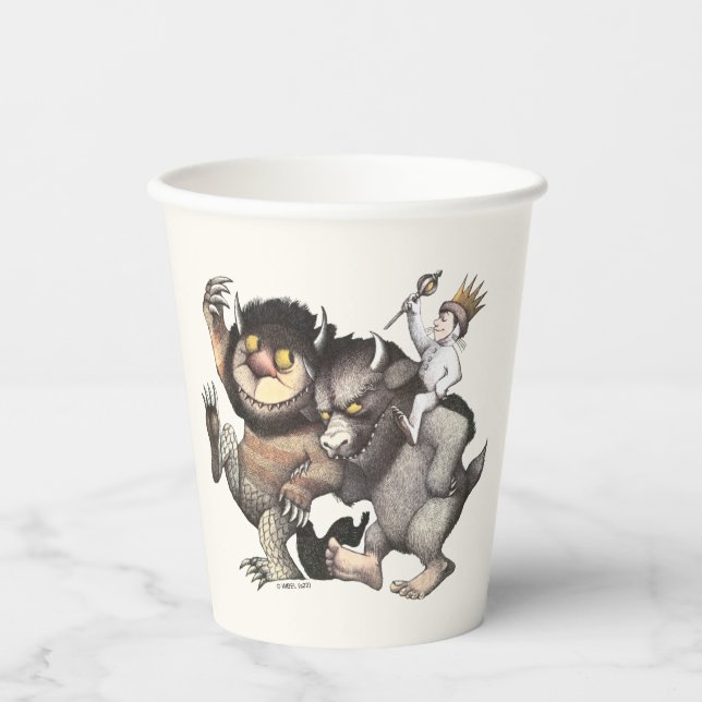 Where the Wild Things Are Characters Paper Cups (Front)