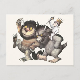 Where the Wild Things Are Characters Postcard