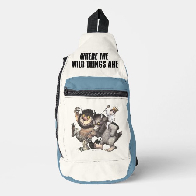 Where the Wild Things Are Characters Sling Bag (Front)