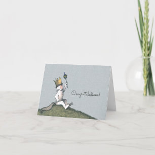 Where the Wild Things Are   Congratulations Card