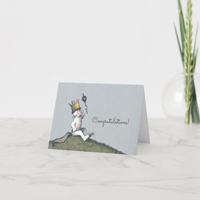 Where the Wild Things Are | Congratulations Card (Front)
