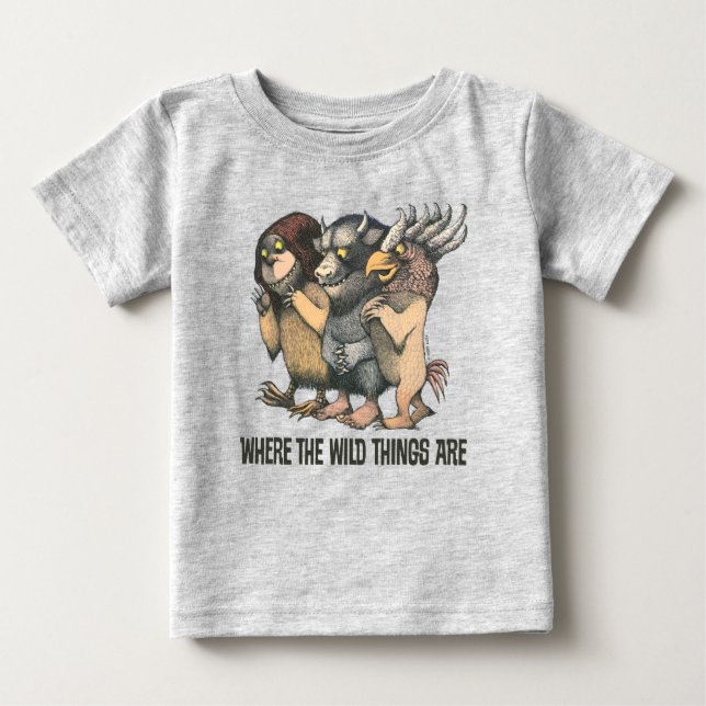 Where the Wild Things Are | Creatures Baby T-Shirt (Front)