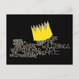 Where the Wild Things Are   Crown Postcard