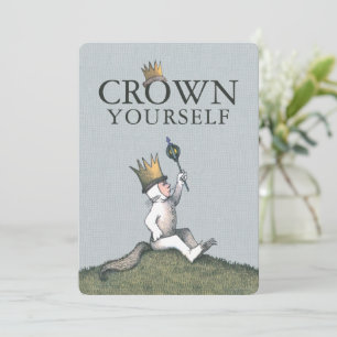 Where the Wild Things Are   Crown Yourself  Invitation