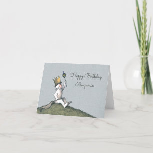 Where the Wild Things Are Happy Birthday Card