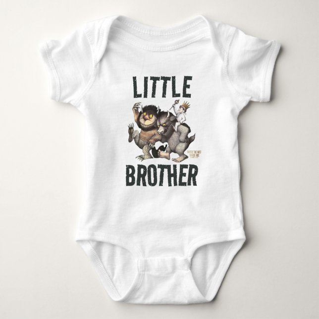 Where the Wild Things Are | Little Brother Baby Bodysuit (Front)