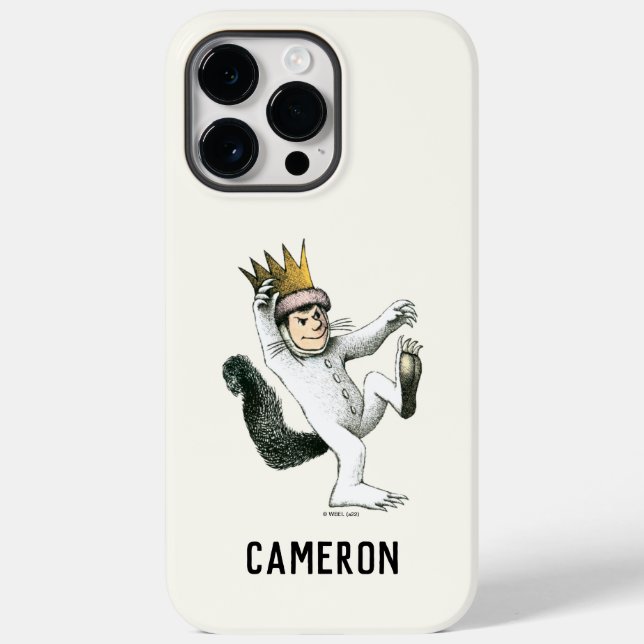 Where the Wild Things Are | Max | Add Your Name Case-Mate iPhone Case (Back)