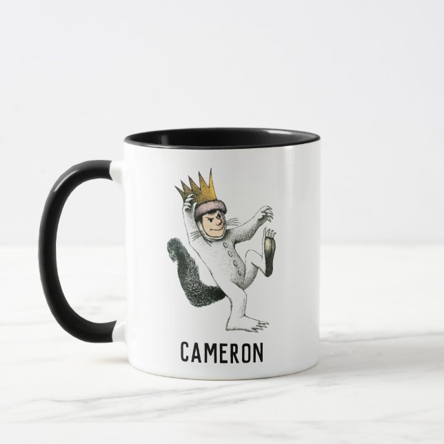Where the Wild Things Are | Max | Add Your Name Mug (Left)