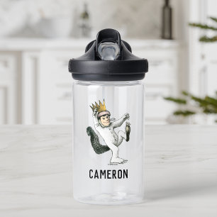 Where the Wild Things Are   Max   Add Your Name Water Bottle