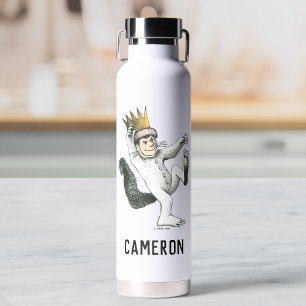 Where the Wild Things Are   Max   Add Your Name Water Bottle