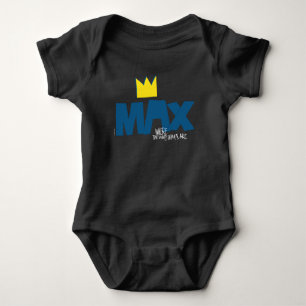 Where the Wild Things Are   Max and Crown Baby Bodysuit