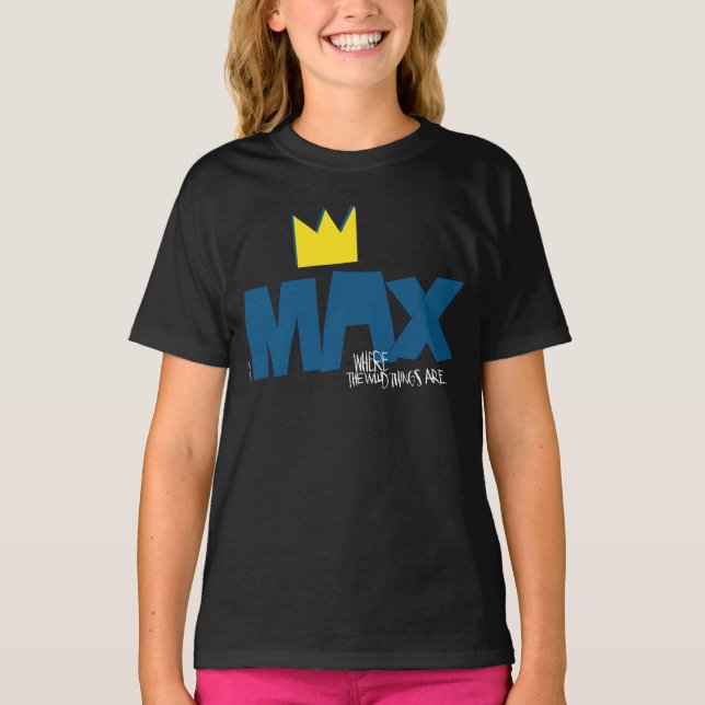 Where the Wild Things Are | Max and Crown T-Shirt (Front)