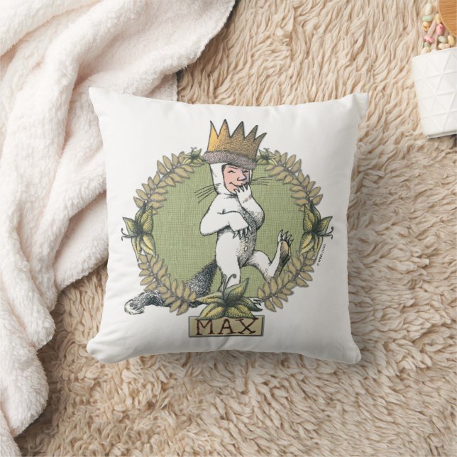 Where the Wild Things Are | Max Badge Cushion (Blanket)