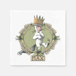 Where the Wild Things Are Max Badge Napkin