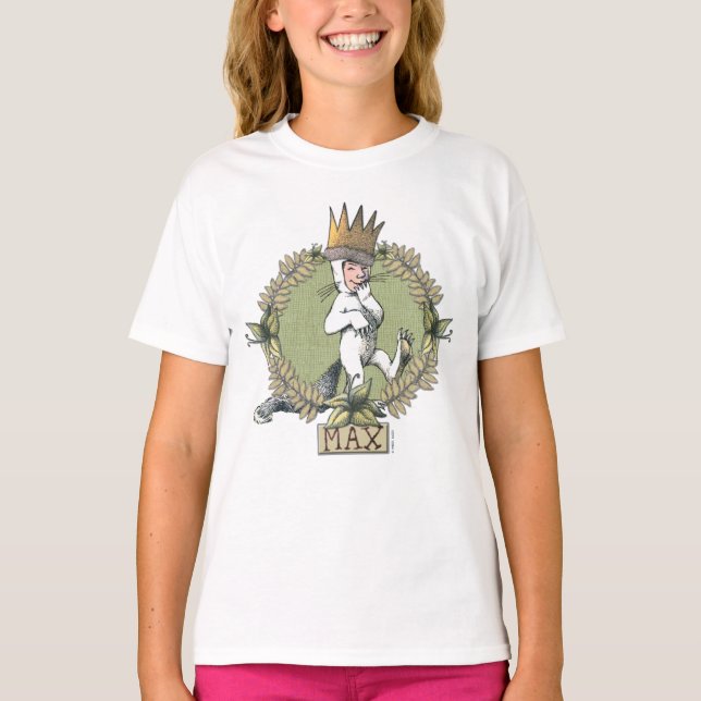 Where the Wild Things Are | Max Badge T-Shirt (Front)