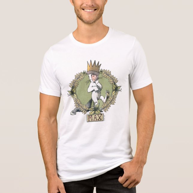Where the Wild Things Are | Max Badge Tri-Blend Shirt (Front)