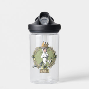 Where the Wild Things Are Max Badge Water Bottle
