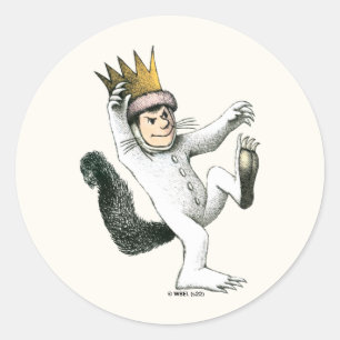 Where the Wild Things Are Max Classic Round Sticker