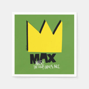 Where the Wild Things Are Max & Crown Napkin