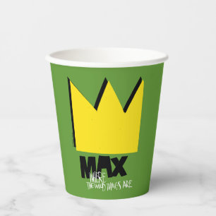 Where the Wild Things Are   Max & Crown Paper Cups