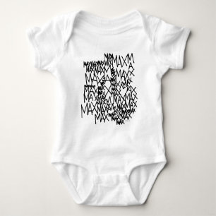 Where the Wild Things Are Max Repeated Baby Bodysuit