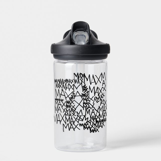 Where the Wild Things Are | Max Repeated Water Bottle (Front)