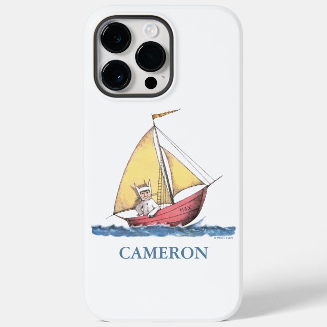 Where the Wild Things Are | Max Sailing Case-Mate iPhone Case (Back)