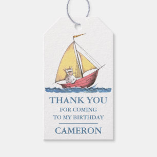 Where the Wild Things Are   Max Sailing Gift Tags