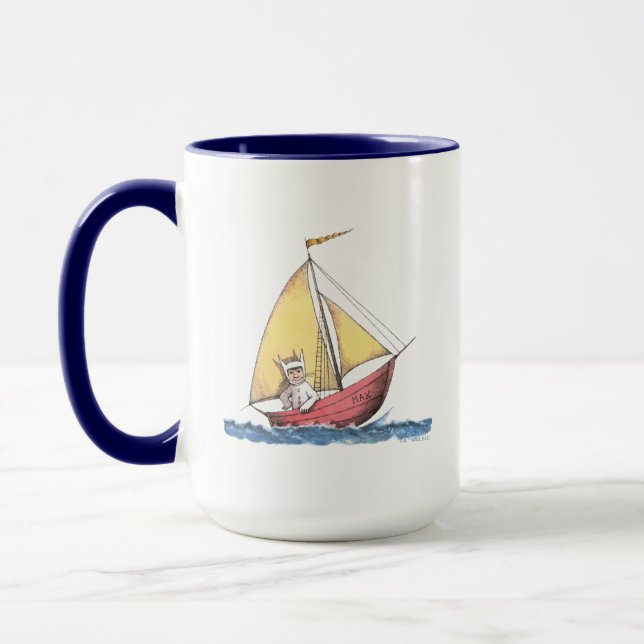 Where the Wild Things Are | Max Sailing Mug (Left)